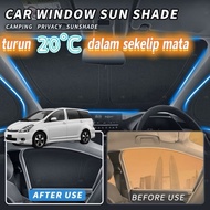 Vemart toyota wish car uv privacy sunshade custom fit accessories