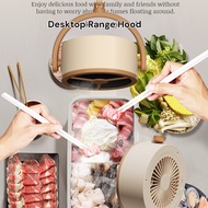 Portable Small Cooker Hood Desktop Portable Smoker Usb Charging Hotpot Grill Cooker Hood
