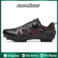 Cycling Shoes for Men MTB Road Bike Shoes Mountain Bike Shoes Cleats Shoes Outdoor Bicycle Shoes Rubber Shoes Locked Women Bicycle Shoes Plus Size 36-47