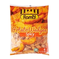 Ramly Spicy Potato Wedges 1kg pack (KLANG VALLEY ONLY)