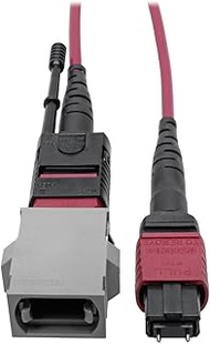 Tripp Lite MTP/MPO Parallel Optics Base-8 Migration Fiber Adapter OM4 Polarity A to B, 40/100 Gbe M/