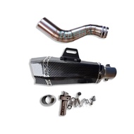สลิปออน Honda CB500X/CB500R/CB500F วัสดุแสตนเลสเกรด304 + ปลายท่อ AK Shorty V2 ฟรีจุกลดเสียง มีสีให้เ
