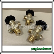 Ready Stock Co2 Head Valve / Aquarium Carbon Dioxide Tank Converter Valve G5/8 W21.8 / CO2 Head Gas 