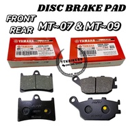 YAMAHA MT07 MT09 KAWASAKI Z750 MT-07 MT-09 (1RC) DISC PAD REAR / FRONT BRAKE PAD DEPAN / BELAKANG