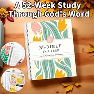 The Bible In A Year: A 52-Week Study Through Gods Word - Spiral Bible Study Guide 52-Week Women's Ho