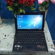 notebook netbook toshiba nb250 intel atom normal siap pakai