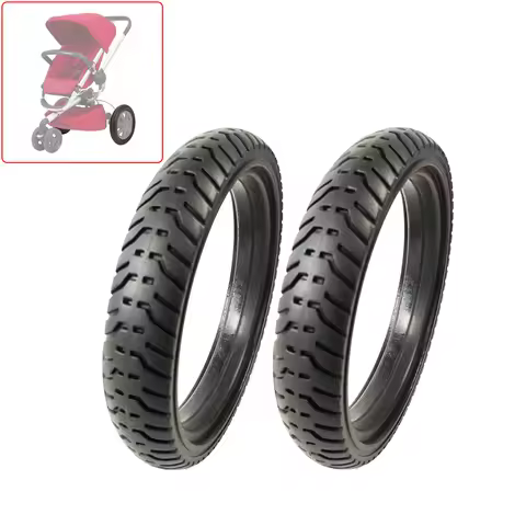 Buggy Rear Tire For Quinny Buzz Xtra Back Wheel With Tread Anti Slip PU Tubeless DIY Compatible Baby
