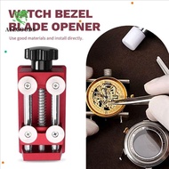 ALLGOODS Bezel Removal Tool, Baffle Removal 4 Round Blades Watch Bezel Opener, Precision Instrument 