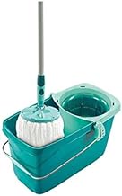 Spin Mop Bucket Floor Cleaning,Steel Adjustable Handle ，Microfiber Mopds, Separable Bucket Anniversary