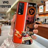 Case Vivo Y20 - Vivo Y12s Fashion Case ML - Hardcase Casing Hp Kesing Hp Casing Handphone Case Murah