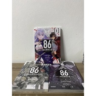 Eighty six 86 Manga Volumes 1-3 (Vol 1 2nd Hand)