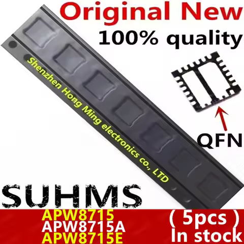 (5piece)100% New APW8715 APW8715A APW8715E APW8715QBI-TRG APW8715QBI APW8715AQBI-TRG APW8715EQBI-TRG