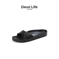 Devo休閑度假旅游防滑舒適拖鞋