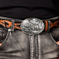 [MF select] Alaska America Black Bear Shape Belt Buckle Belt Head Belt Buckle Belt Buckle Head Belt 