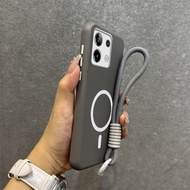 2 in 1 Case for poco x6 pro 5G poco M6 PRO 4G redmi 13c 5g poco M6 5g F6 F7 PRO phone casing Softcas