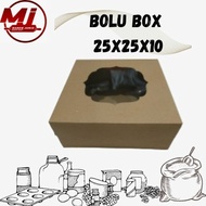 Box Cake Box 25x25x10
