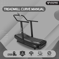 VOSPRO Treadmill Curve Manual Type 6130CB Commercial - Alat olahraga Fitness