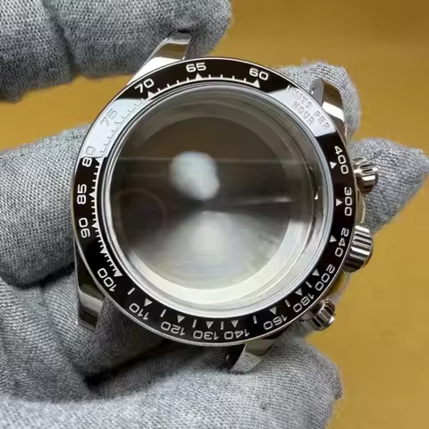 C Factory 4131 Steel watch case 126500 dtna Special Substitute Case 904L steel