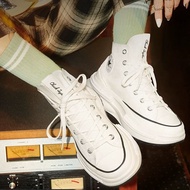 匡威（Converse）帆布鞋男鞋女鞋Run Star Legacy CX夹心复古厚底时尚运动休闲鞋 A00868C/ONE STAR 38