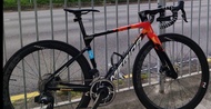 Merida Scultura 車隊版Sram rival edition升級了vision 5d 一體把及 碳纖輪組升級了五粒cs啤呤