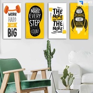 Wall Hanging Home Decoration Quotes Words Motivational Cafe Decoration Cafe