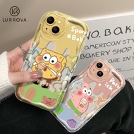 Compatible for IPhone 14 Pro Max IPhone 13 Pro Max IPhone 12 Pro Max IPhone 7 Plus IPhone 8 Plus SpongeBob SquarePants Silicone Phone Case