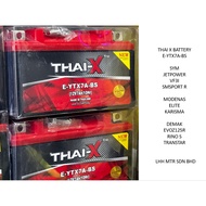 THAI-X BATTERY E-YTX7A-BS