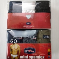 KATUN Gt MAN 708 Contents 3 Men's Panties Plain Cotton MINI SPANDEK Size M L And XLCD SEMPAK MEN Boy