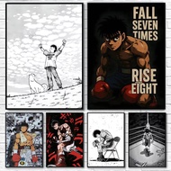 1pc Anime H-Hajime No Ippo Poster Self-adhesive Art Waterproof Paper Sticker Coffee House Bar Room W