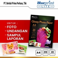 Glossy Photo Paper Photo Paper BLUEPRINT Lite A4 - 10R 210 Micron
