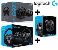 PS4/PS5/PC LOGITECH G29 / G923 Driving Force Racing Wheel + LOGITECH G29 Driving Force Shifter FOR Playstation 4/Playstation 5