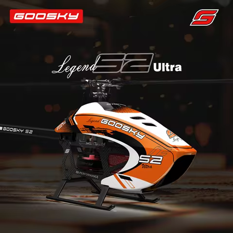 GOOSKY S2 Ultra 6-Channel 3D Aerobatic RC Helicopter Professional Hobby Grade Model