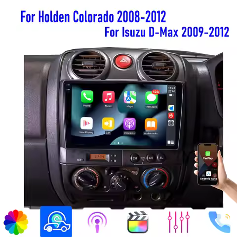 9'' For Holden Colorado 2008-2012 Isuzu D-MAX 2012-2019 Car Stereo Radio Head Unit Wireless Apple Ca