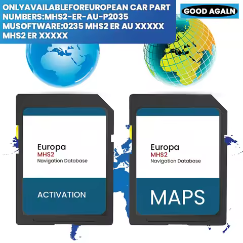 2024 Navigation SD card satellite map update for Audi MMI MHS2 A3/A4/A5/Q2/Q3 SD card