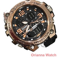 medical watch ♛G SHOCK G-STEEL 1808E DIGITAL ANALOG WATCH