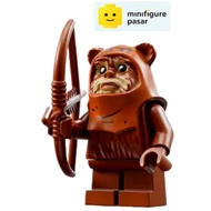 sw1218 Lego Star Wars 75332 - Wicket (Ewok) Minifigure with Bow - New