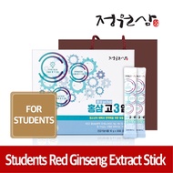 JUNGWONSAM Students Red Ginseng Extract Stick Korean Healthy Food Extract Evertime Improving Immunit