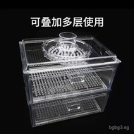 Fish Tank Isolation Box Bottom Filter Tank Dry and Wet Separation Aquarium Acrylic Drawer Filter Equ