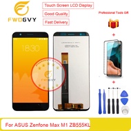 FWDGVY 5.5 "สำหรับ ASUS Zenfone Max อะไหล่จอแสดงผล LCD แบบสัมผัสหน้าจอ ZB555KL M1 ASUS Zenfone Max M