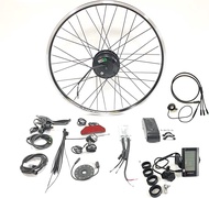 Higo 48V350W Electric Bicycle Hub Motor Conversion Kit 26inch Bike Front Drive Disc Brake with C965