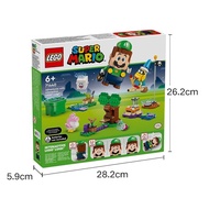 LEGO LEGO 71440 and LEGO®Luigi Adventure TogetherBuilding Block Toy Gift 6+