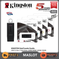 Kingston PENDRIVE DTX 32GB/64GB/128GB/256G USB 3.2 U Disk EXODIA Data Traveler USBDRIVE FLASHDRIVE D