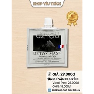 Earth Mask Set D2YOU Detox Mask 5g - Detoxify, Reduce Acne, Brighten Skin - Convenient Trial Pack