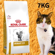 Royal Canin Cat Urinary S/O 7kg kucing batu karang bladder stone