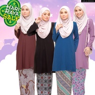 By Melia Design Batik Viral Baju Kurung Pesak Pahang Plain Murah  Cotton Moden Ironless Tak Payah Gosok Ready Stok