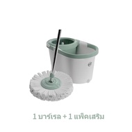 3M Scotch-Brite ชุดถังปั่น รุ่น T7 สก๊อตช์-ไบรต์ อะไหล่ผ้าม็อบไมโครไฟเบอร์สำหรับถังปั่น mop 3M ไมโคร