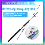1.98M/2.1M50lb Heavy Rod profession Deep Sea Boat Fishing Rod Slow Jigging Fishing Rod Saltwater Rod