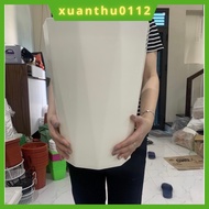 [With Plate]diamond plastic plant pots - Large plant pots, large plastic pots type 1 KT40x31cm
