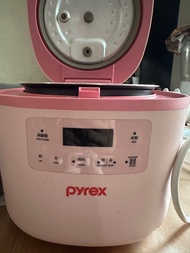PYREX 多功能減醣電飯煲 粉紅色