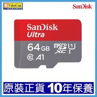 SanDisk - 64GB Ultra Micro SDXC A1 140MB/s (SDSQUAB-064G) 619659200473